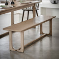 Maurice Dining Bench - Smoked