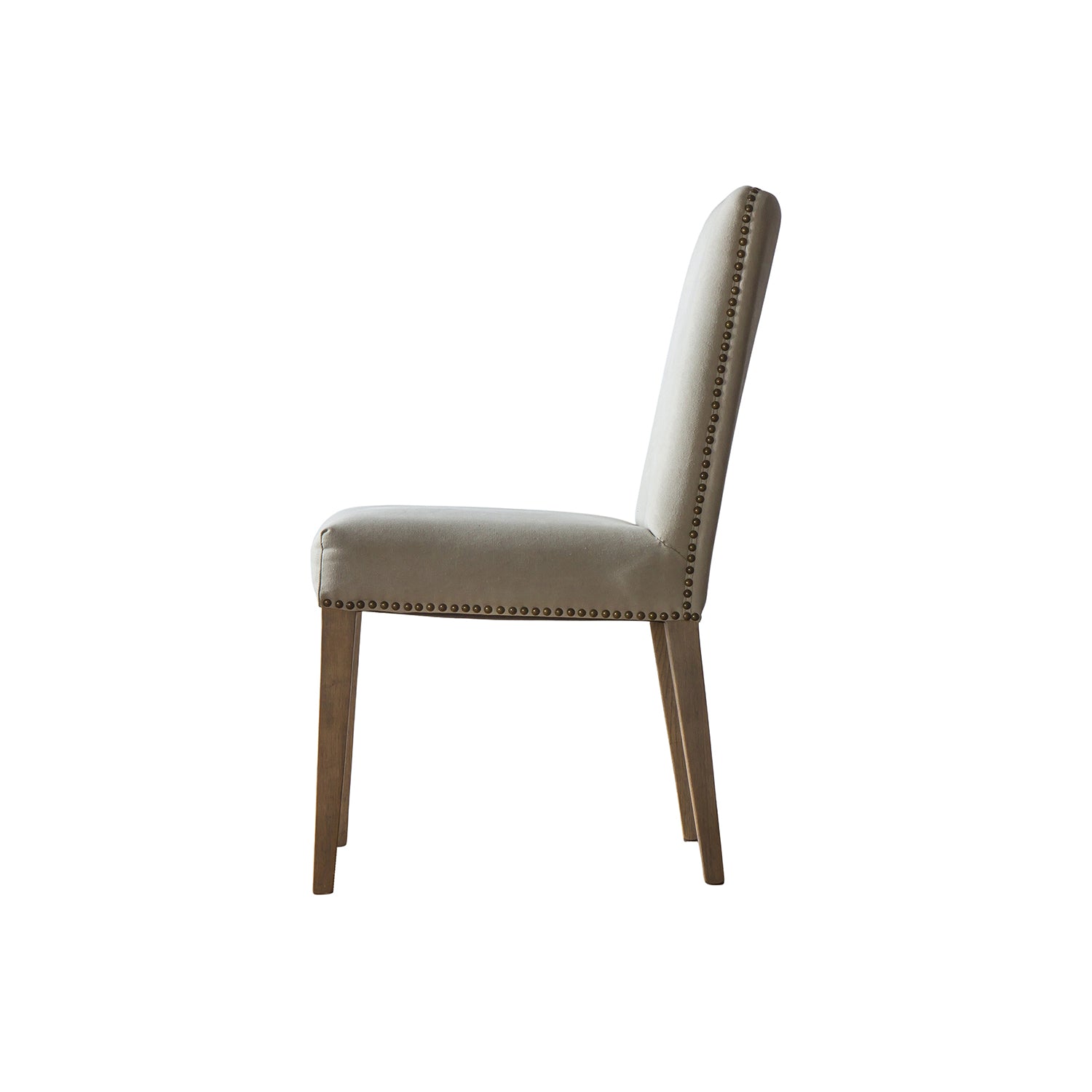 Rex Dining Chair Cement Linen  - Set Of 2