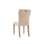 Back view of Wallingford Dining Chair revealing the construction of the backrest and support structure, showcasing durability and design