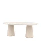 Bowery Dining Table - Travertine Style