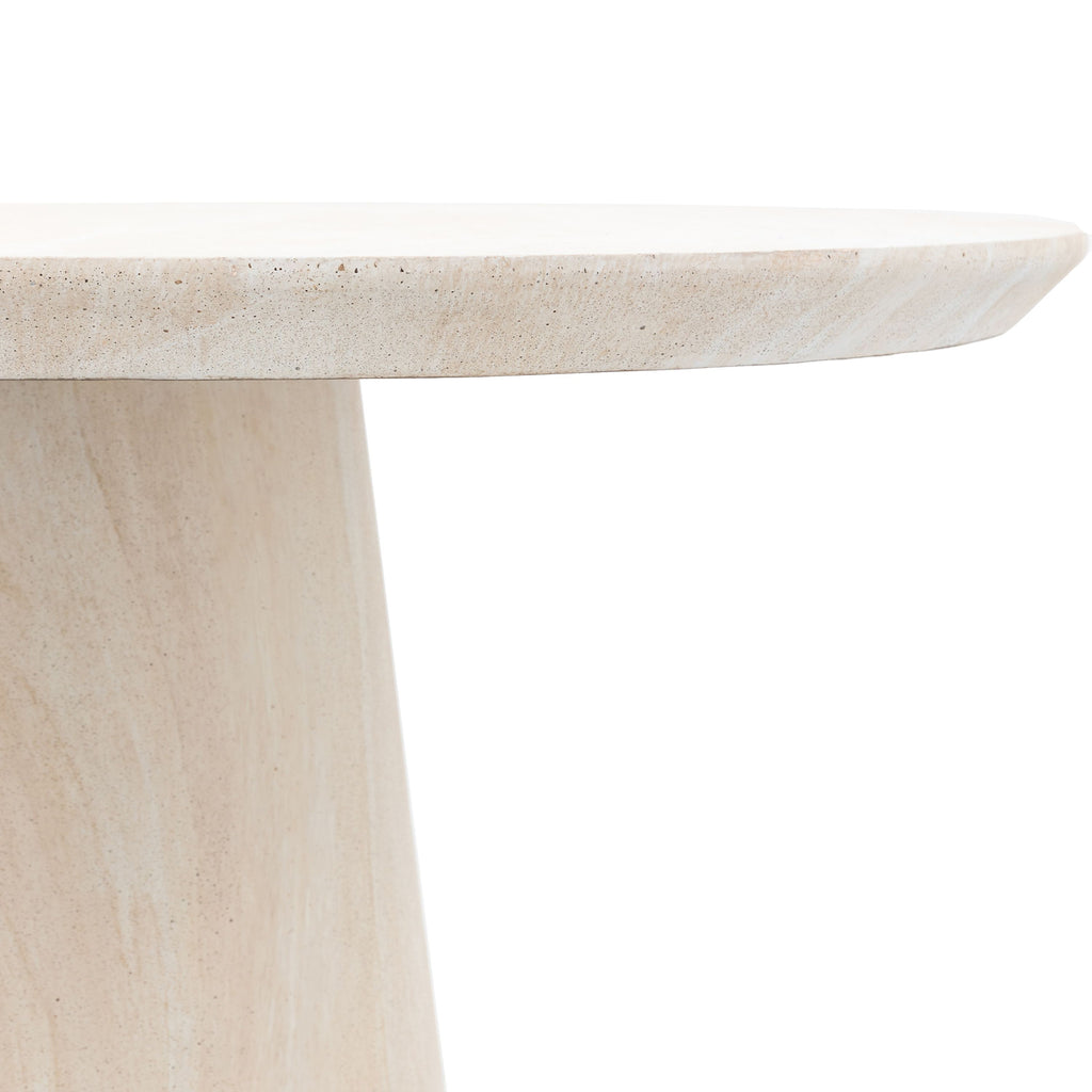 Bowery Dining Table - Travertine Style
