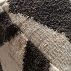 Black & White Pouffe - Square