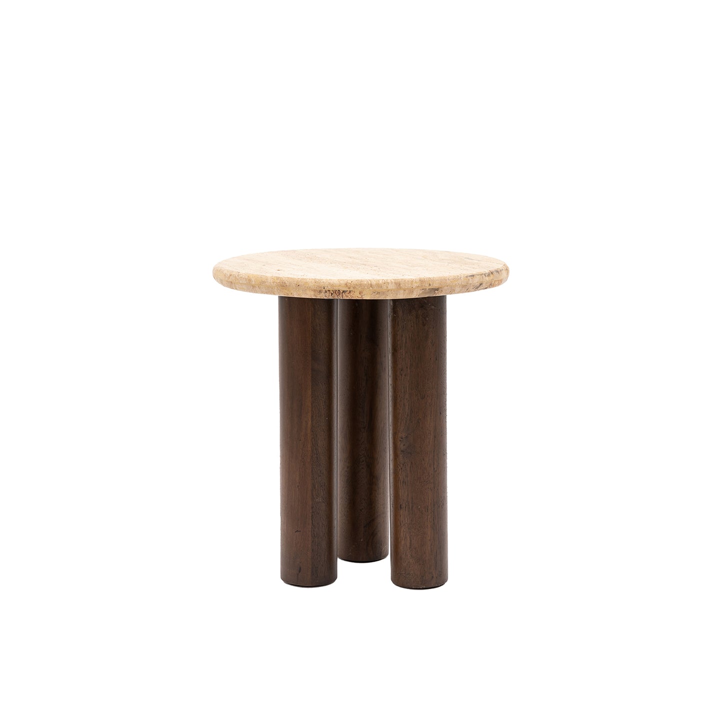 Quincy Side Table:- Dark Wood