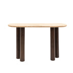 Quincy Console Table:- Dark Wood