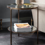 Jude Side Table:- Bronze