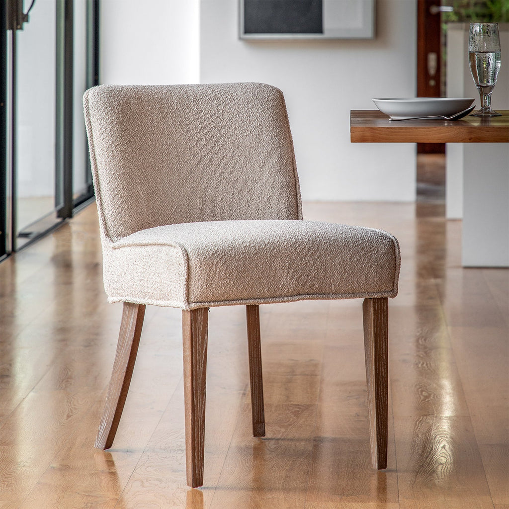 Harris Dining Chair:- Taupe, Set of 2