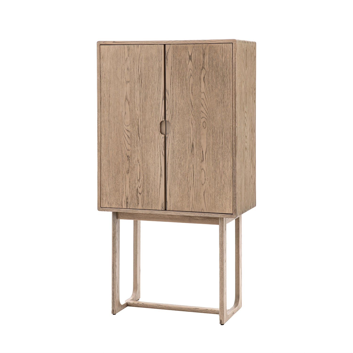 Maurice Cocktail Cabinet - Smoked