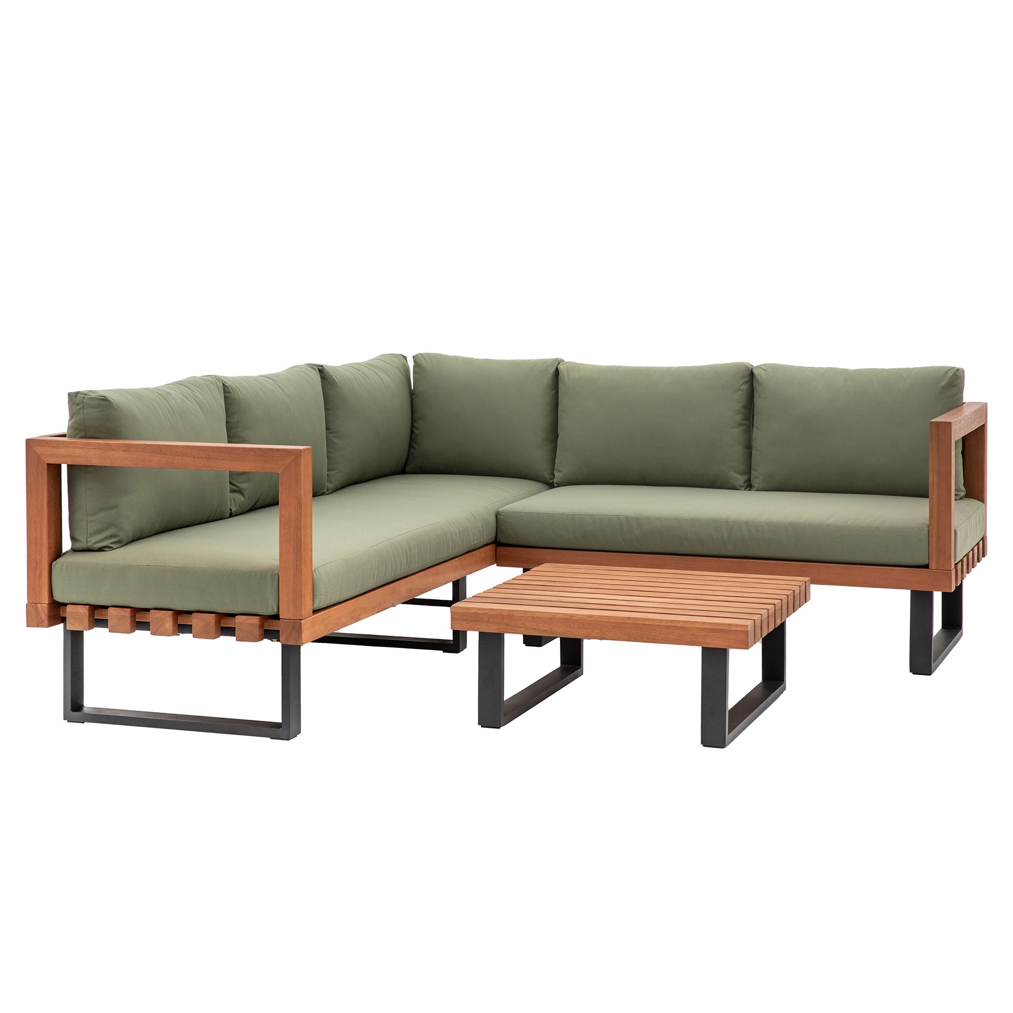 Palermo Corner Sofa & Coffee Table Set