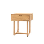 Maurice 1 Drawer Bedside:- Natural