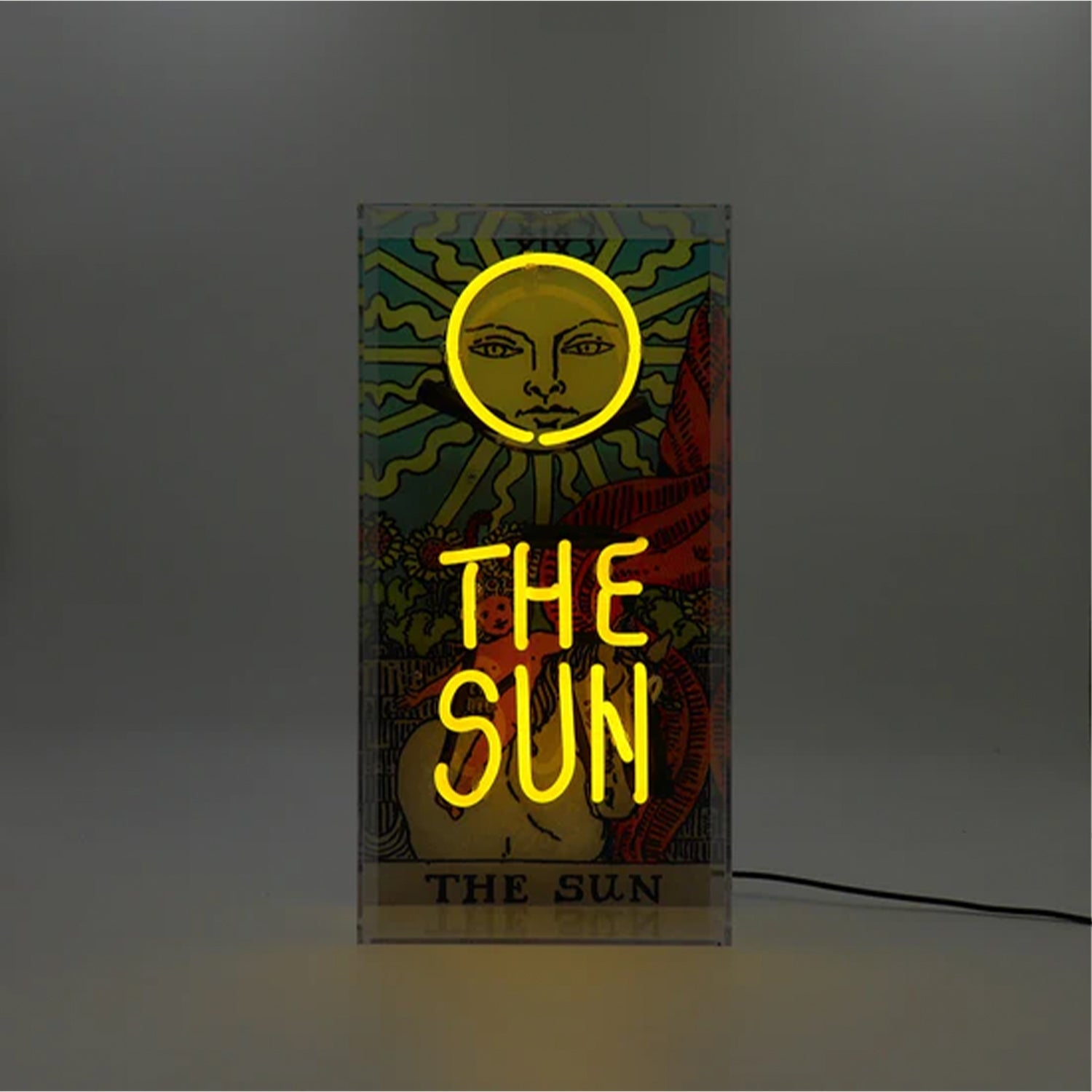 The Sun Neon Light - Yellow