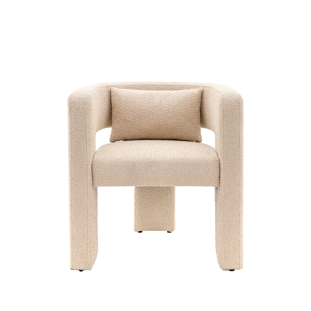Farrah Armchair:- Taupe