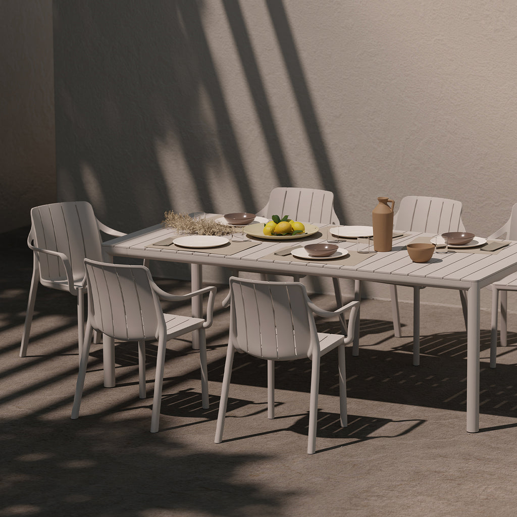 Tevere 147-211cm Extending Table By Nardi Outdoor