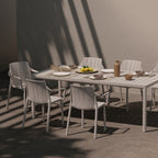 Tevere 147-211cm Extending Table By Nardi Outdoor