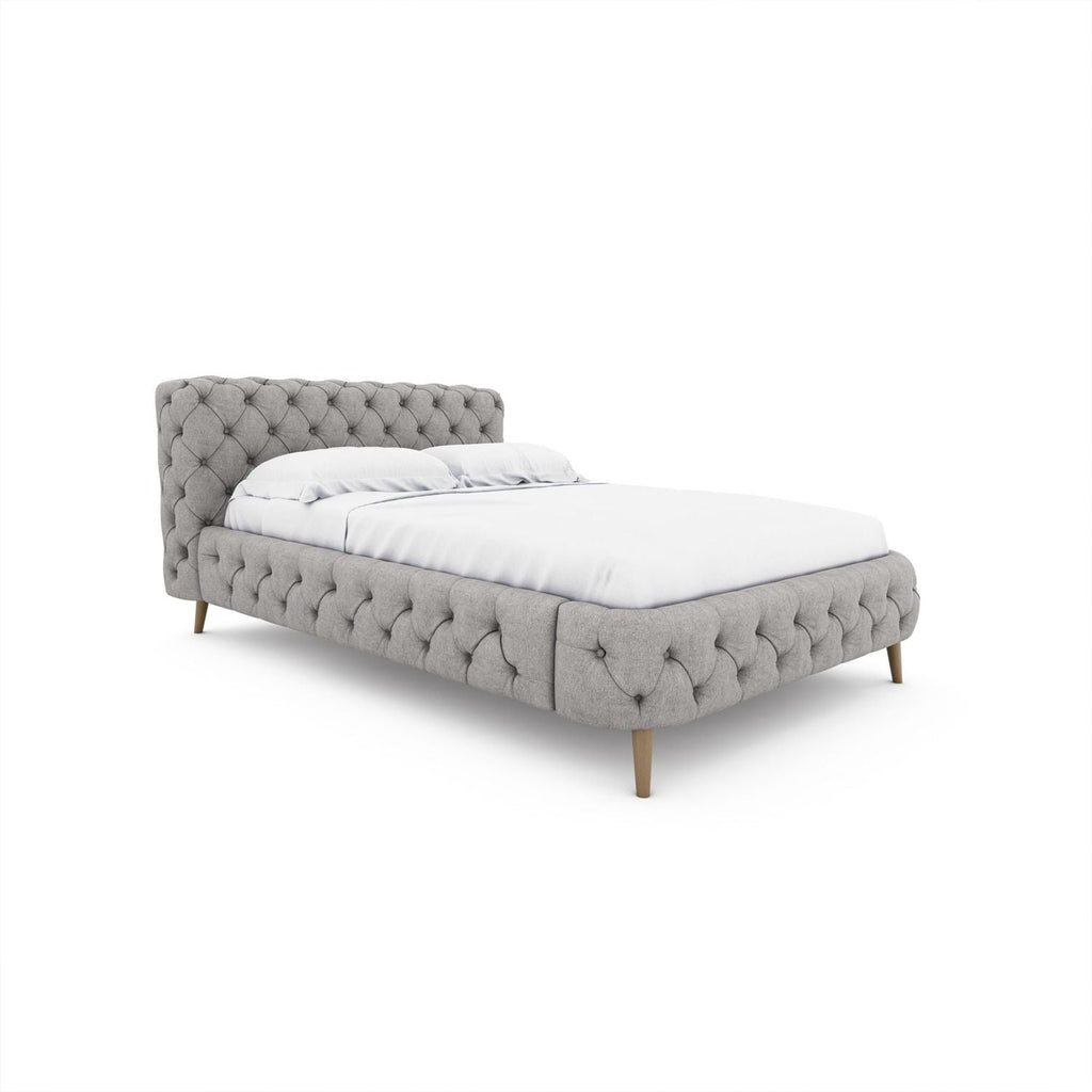 Monty Upholstered Bed - Double