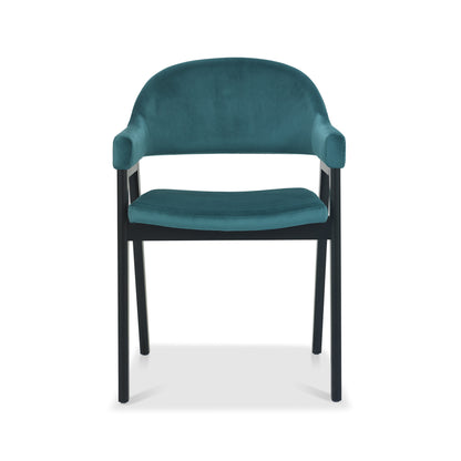 Dining Chair - Azure Velvet