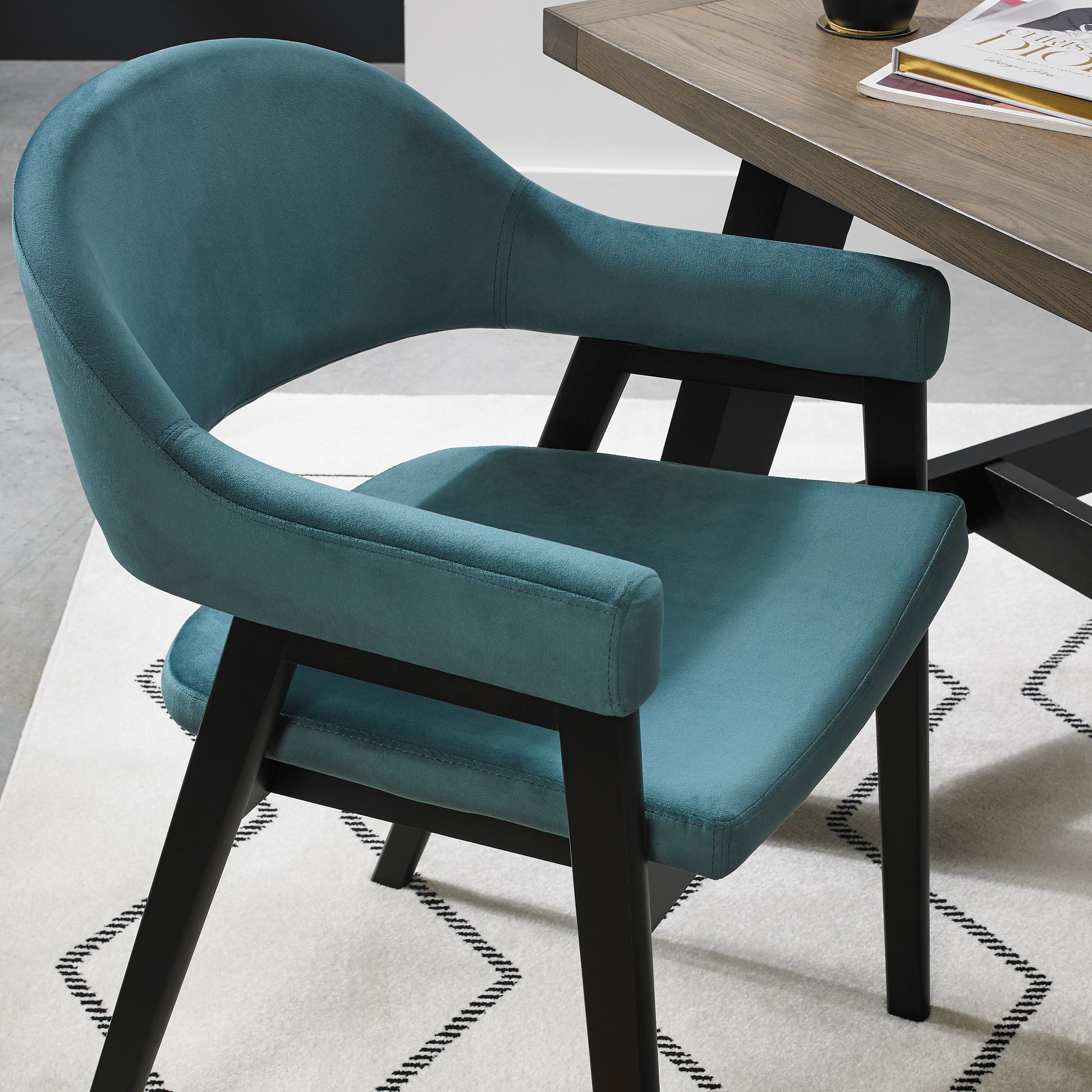 Chair - Azure Velvet