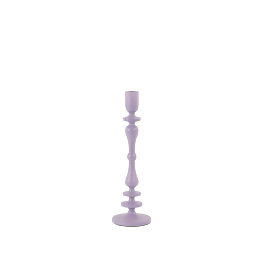 Matt Lilac Candle Holder = 100's Home Accessories At BF Home