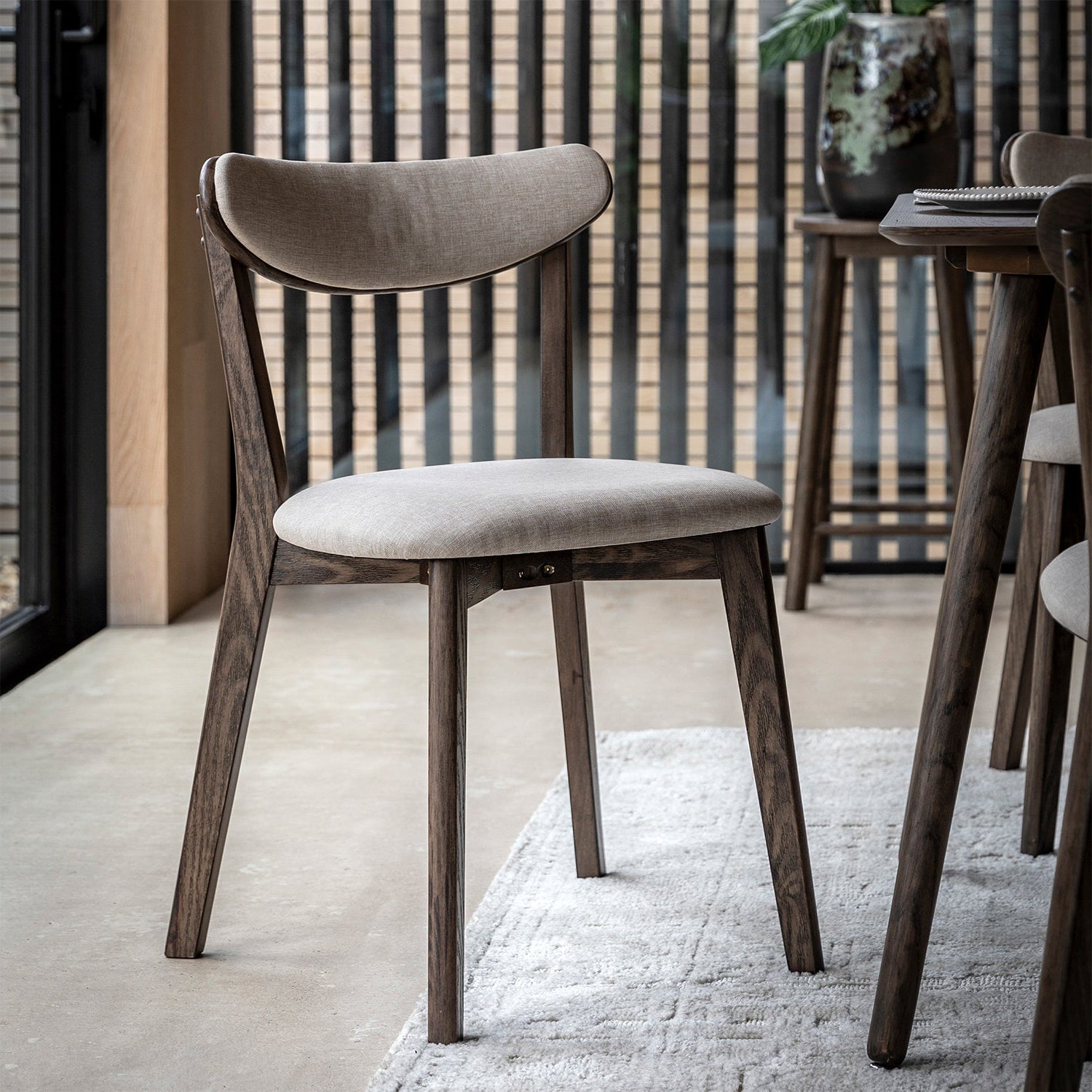 Laia Dining Chair - Smoked