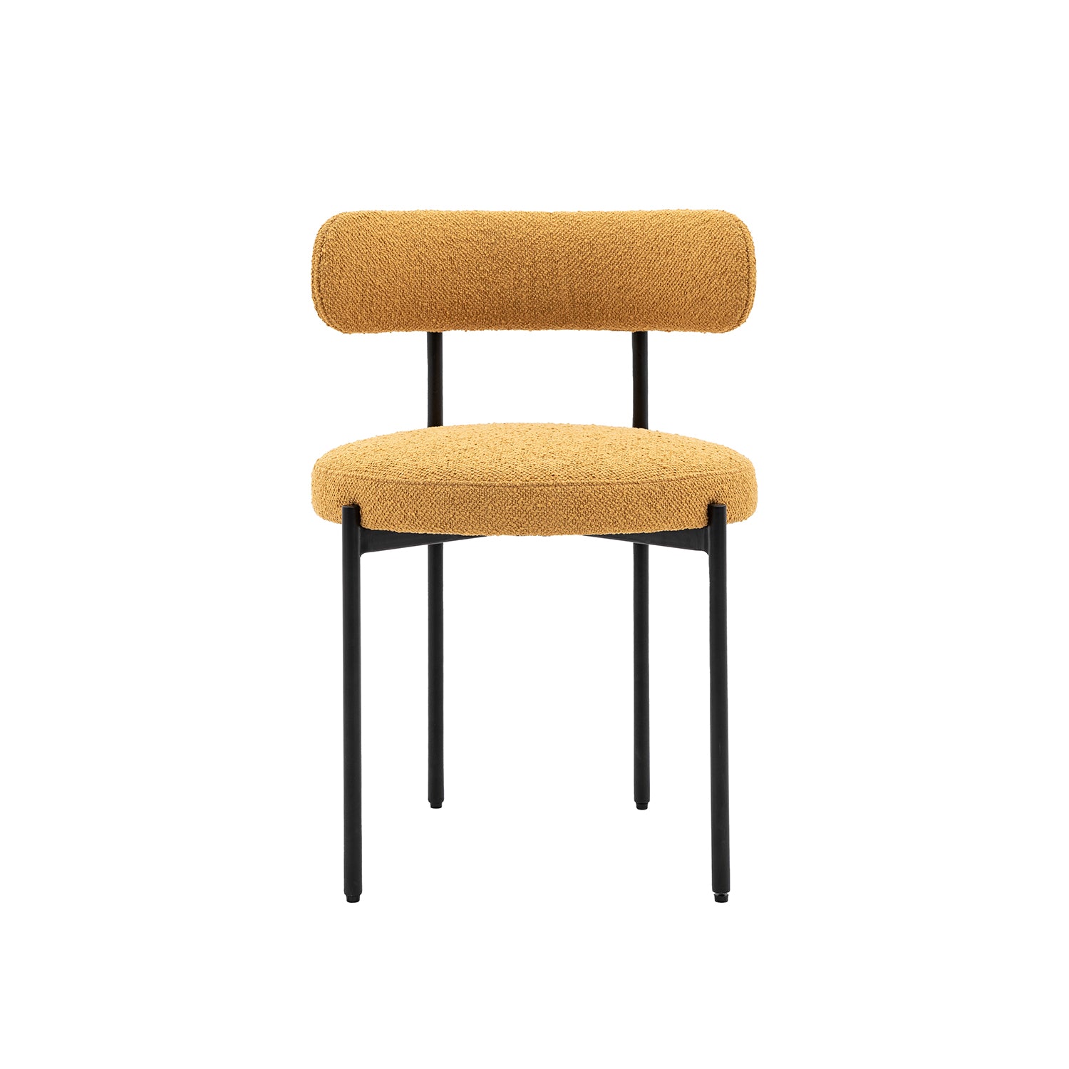 Perla Dining Chair:- Ochre