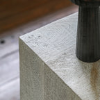 Yves Side Table - Whitewash