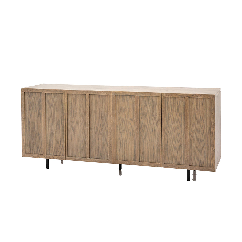 Ingrid 4 Door Sideboard - Smoked