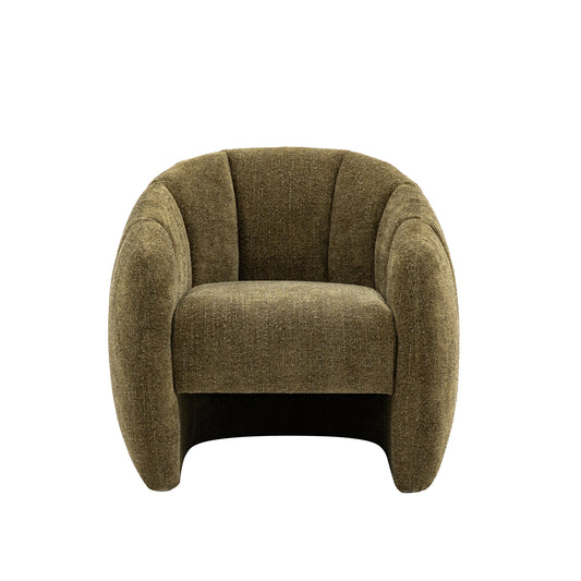 Darla Tub Chair:- Moss