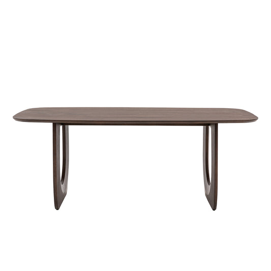 Lilia Dining Table:- 200x100x76cm / Walnut