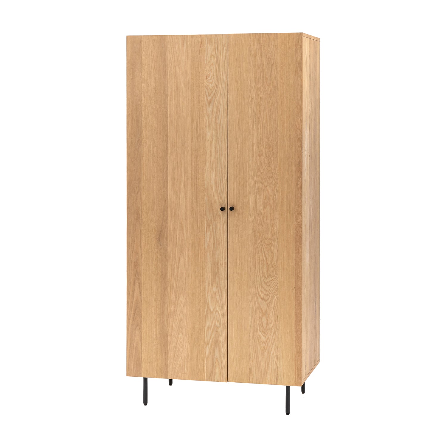 Ansel 2 Door Wardrobe - Natural