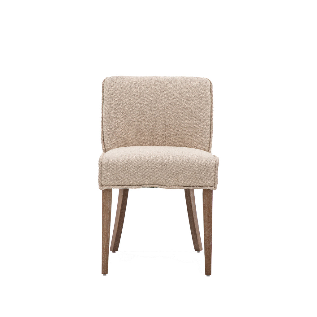 Harris Dining Chair:- Taupe, Set of 2