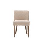Harris Dining Chair:- Taupe, Set of 2