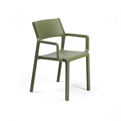 Trill Armchair By Nardi - Set of 6 - Olive
