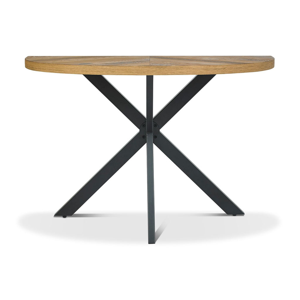 Rustic Oak Console Table