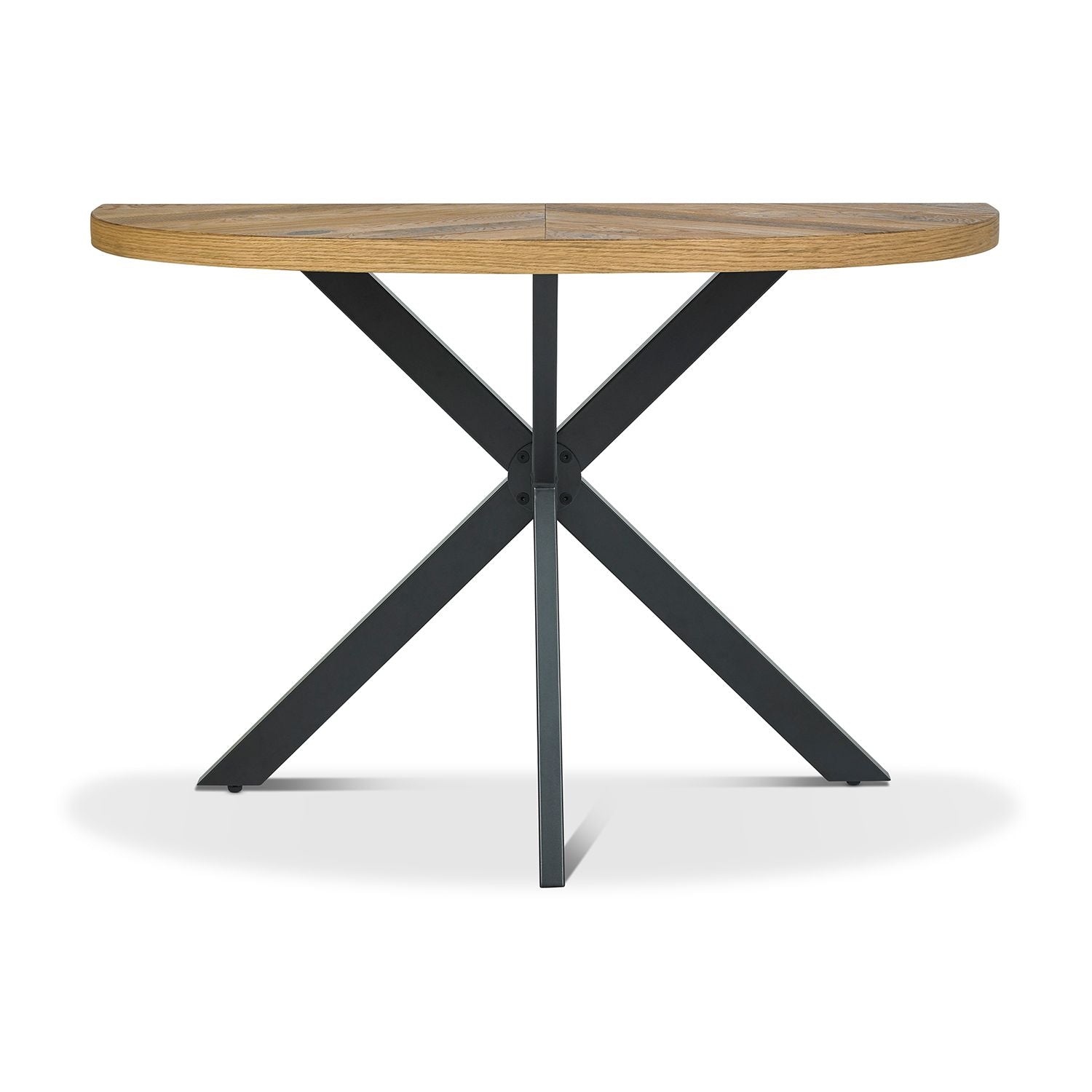 Rustic Oak Console Table