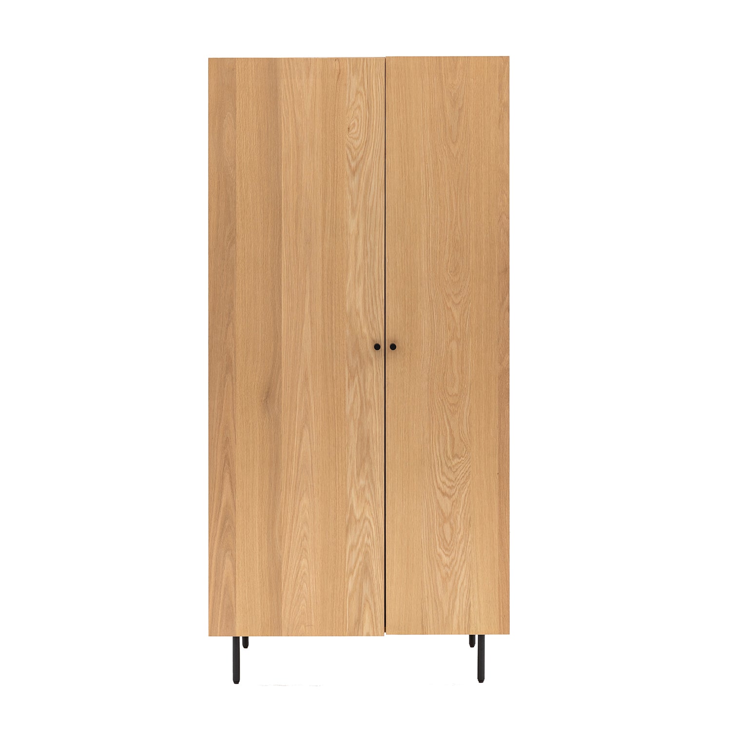 Ansel 2 Door Wardrobe - Natural