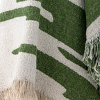 Haxby Recycled Cotton Throw - Green