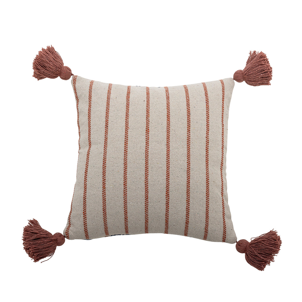 Paisley Recycled Cotton Cushion - Multi