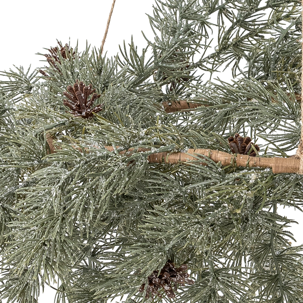 Hanging Cedar Wreath - Green
