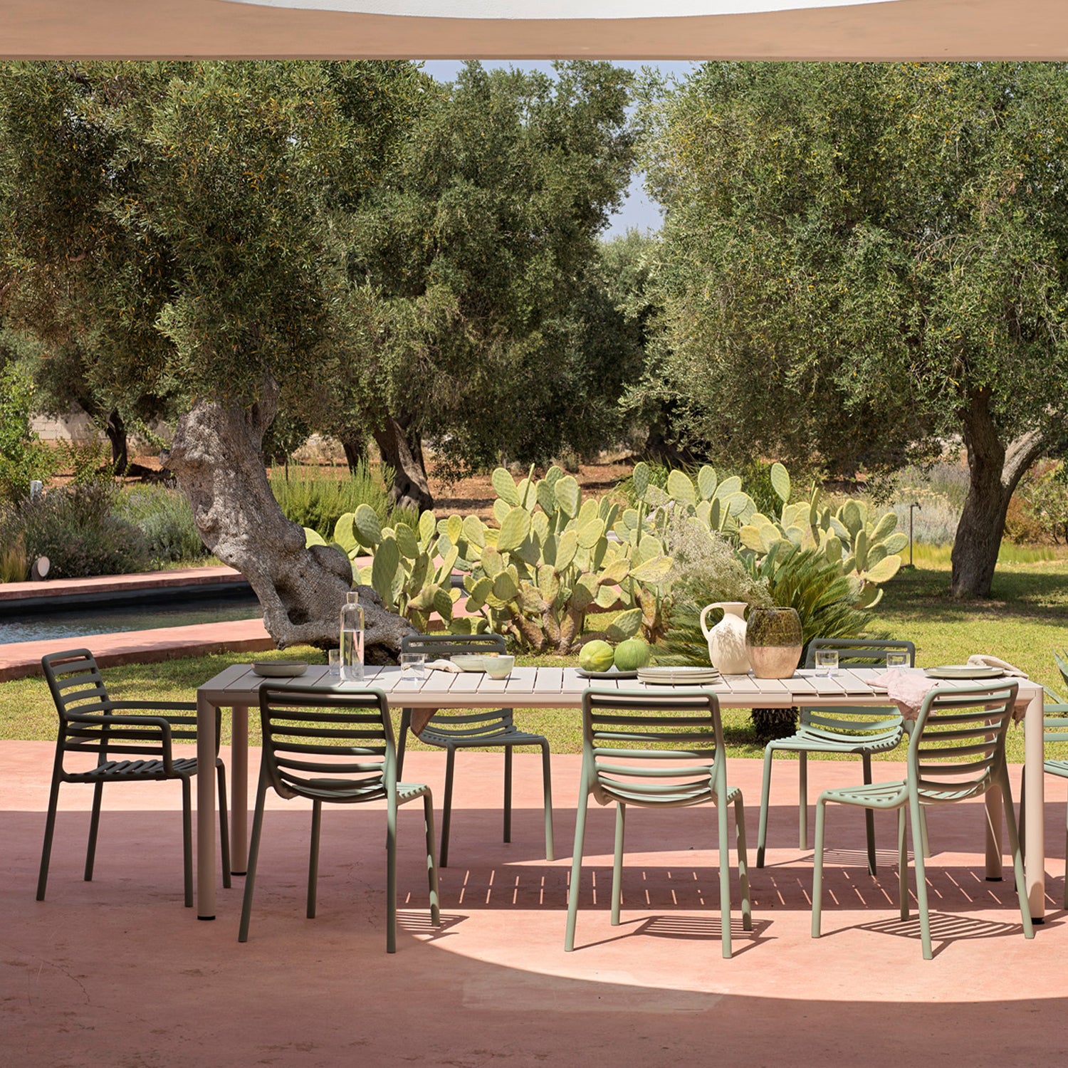 Tevere 210-275cm Extending Table By Nardi