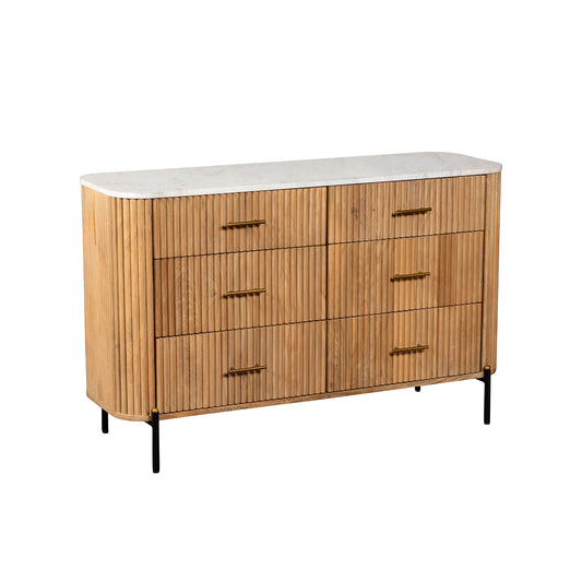 St Agnes 6 Drawer Wide Chest