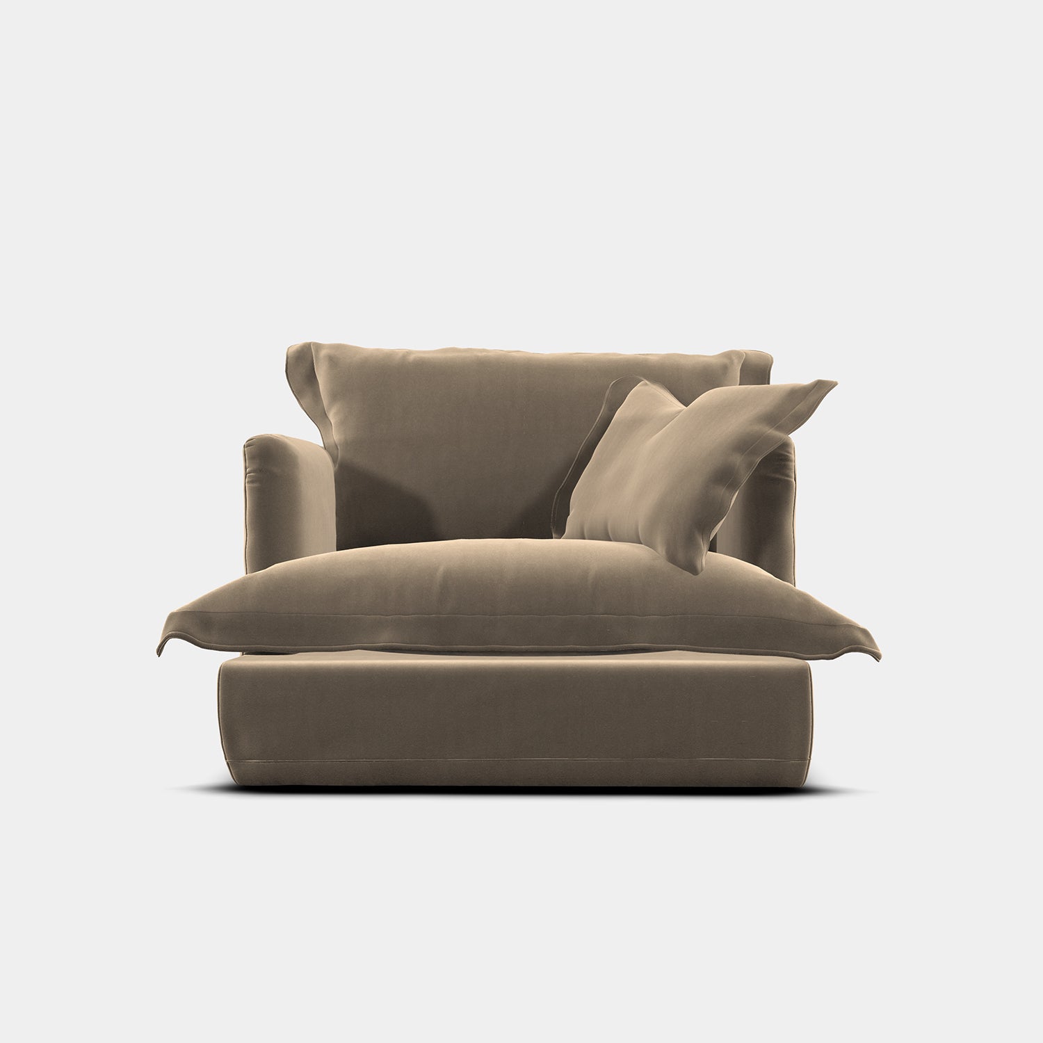 Velvet Snuggle Chairs Norwich