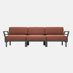 Maximo 3 Seater Sofa By Nardi Outdoor - Terra & Cannella Sunbrella