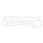Dora Large Corner Sofa