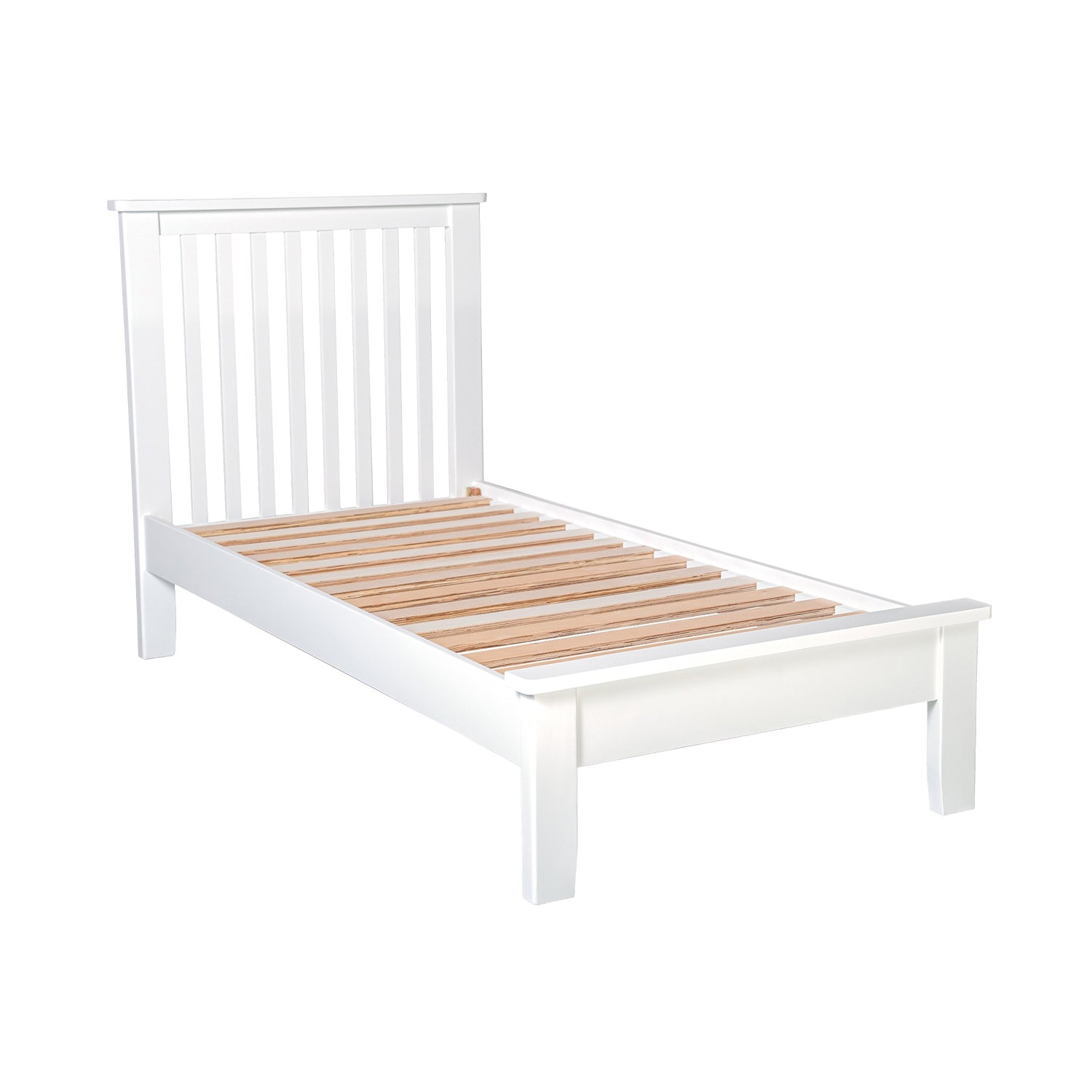 Hambleden White Bedframe - 3ft