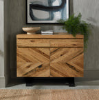 Phoenix Rustic Oak Sideboard - Narrow