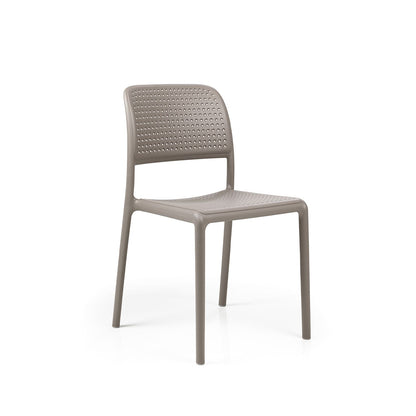 Bora Armless Chair By Nardi - Set Of 6 - Taupe