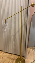 CLEARANCE - Floor Lamp With Glass Ball Shade