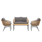 Antigua Lounge Set - Contemporary Garden Funiture