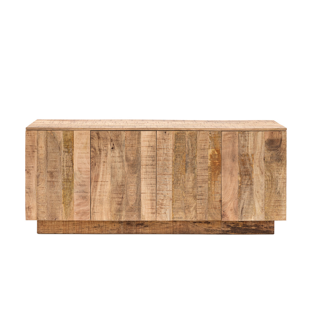 Yves 4 Door Sideboard - Natural Finish