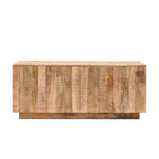 Yves 4 Door Sideboard - Natural Finish