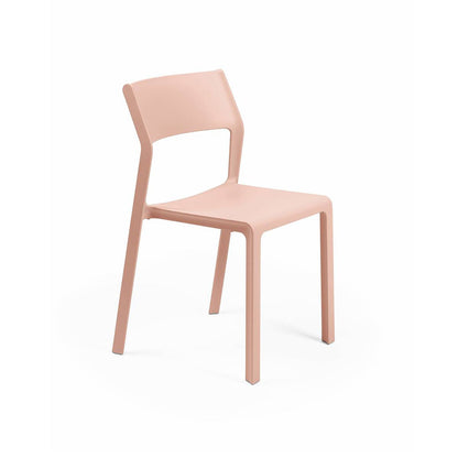 Trill Armless Chair By Nardi - Set of 6 - Rosa